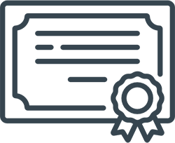 Icon for Digital Certificate